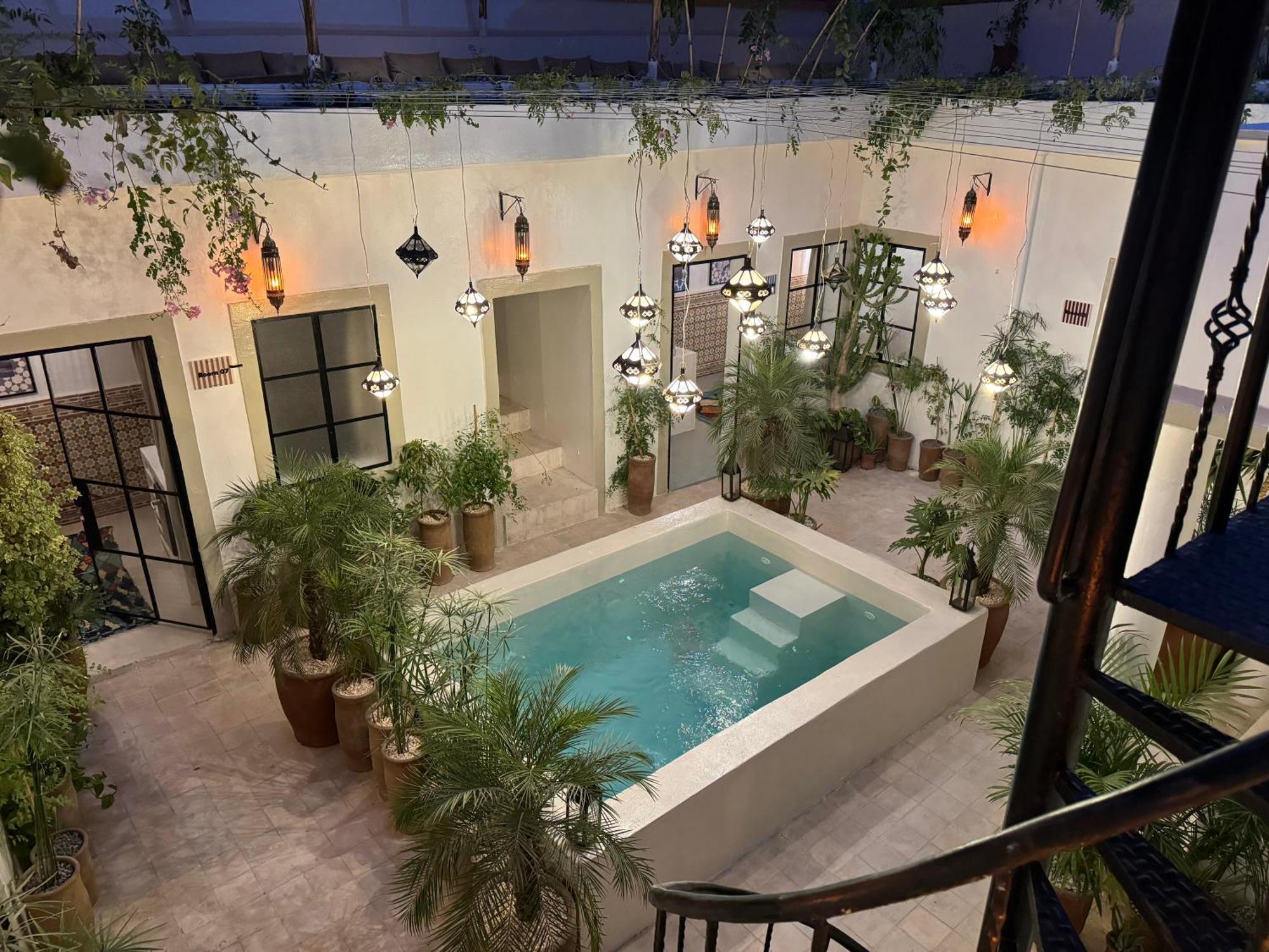 Riad Ait El Mouden Tamraght Buitenkant foto