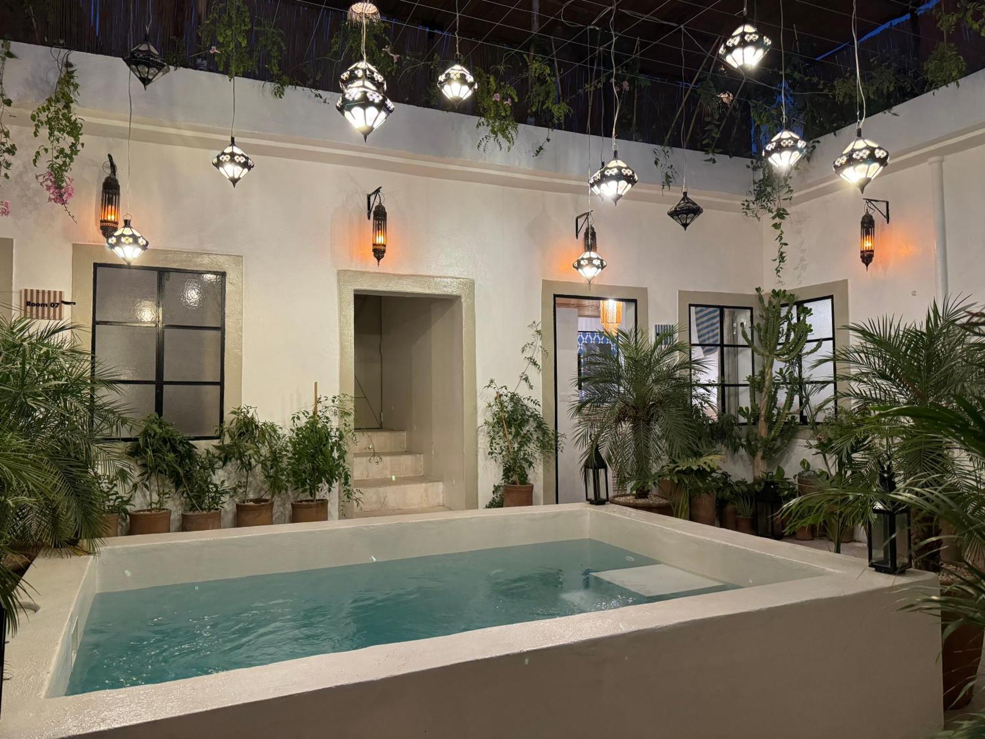 Riad Ait El Mouden Tamraght Buitenkant foto