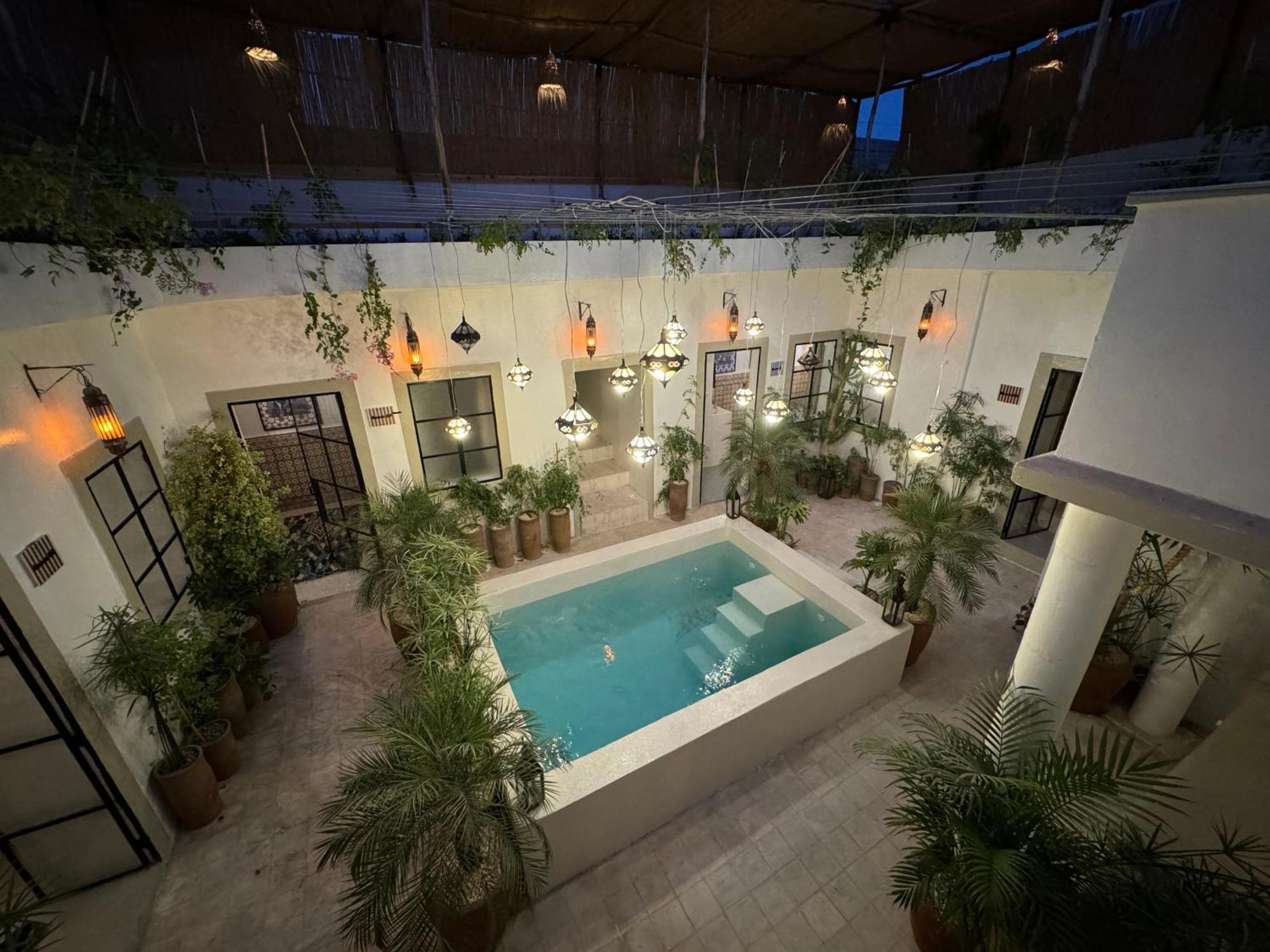 Riad Ait El Mouden Tamraght Buitenkant foto