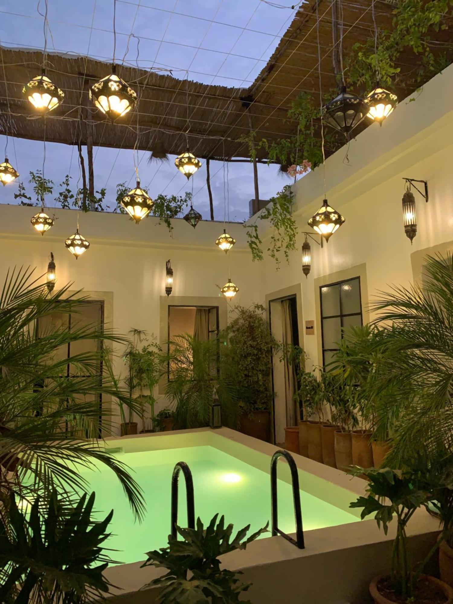 Riad Ait El Mouden Tamraght Buitenkant foto