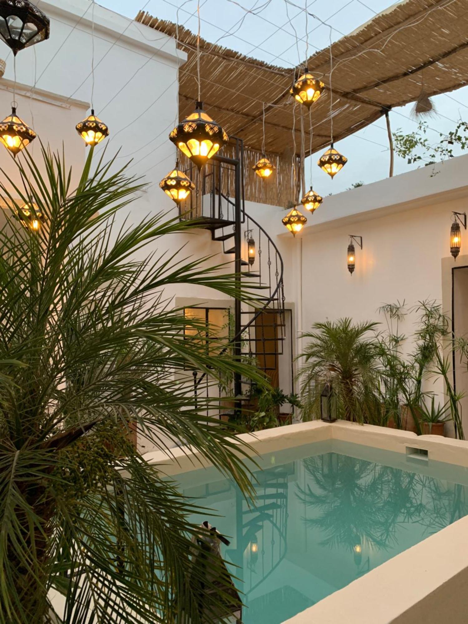 Riad Ait El Mouden Tamraght Buitenkant foto